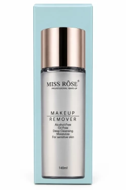 Miss Rose Professional Makeup Remover Alcohol-Free & Oil-Free 140ml