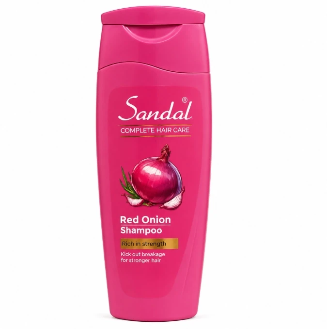 Sandal Complete Hair Care Red Onion Shampoo 180ml