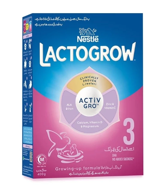 Nestle Lactogrow 3 Growing Up Formula 400g