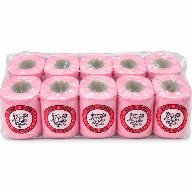 Triple Horse Roll (Pink) Pack of 10
