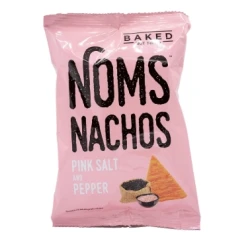 Noms Nachos Pink Salt And Pepper Chips 64g