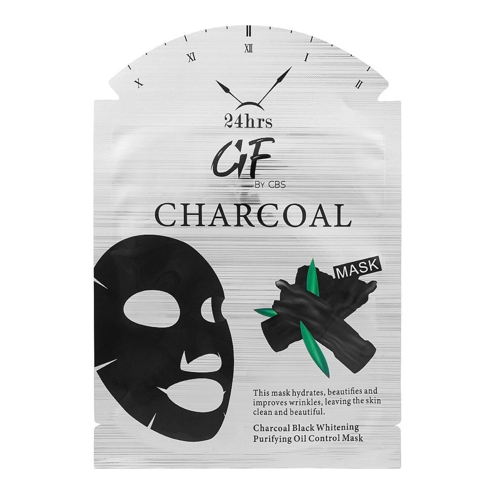 Glamorous Face Charcoal Facial Mask 10ml