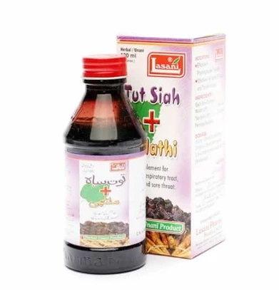Lasani Toot Siyah Malathi Syrup 120ml
