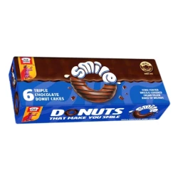 Peek Freans Smile Triple Chocolate Donut 6 Pcs