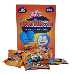 Giggly Dorimon Blueberry Bubblegum 60-Pcs Rs.5