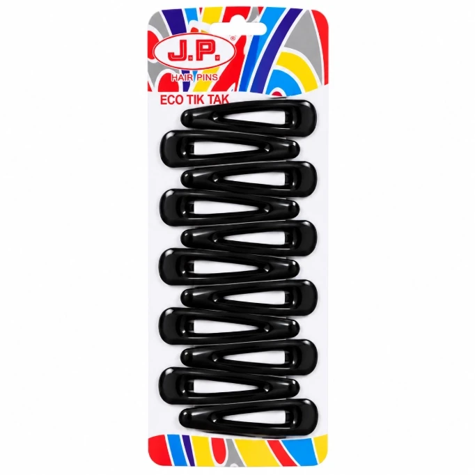 J.P. Black Hair Pins – 12 Pcs