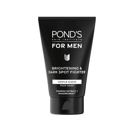 Ponds Men Brightning & Dark Spot Fighter Gentle Scrub Face Wash 100ml