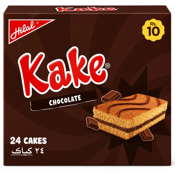 Hilal Kake Chocolate Cake Rs. 10 – 24 Cakes Pack