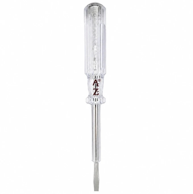 Transparent Handle Flathead Tester Screwdriver