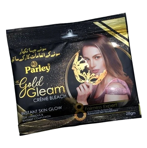 Parley 24K Gold Gleam Creme Bleach Sachet 28gm