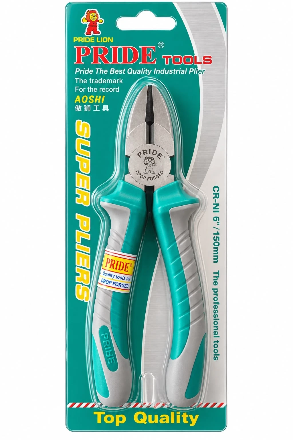 Pride Tools CR-NI 6-Inch Combination Pliers