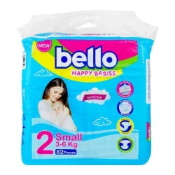 Bello Diaper No.1, New Born, 84 Pieces