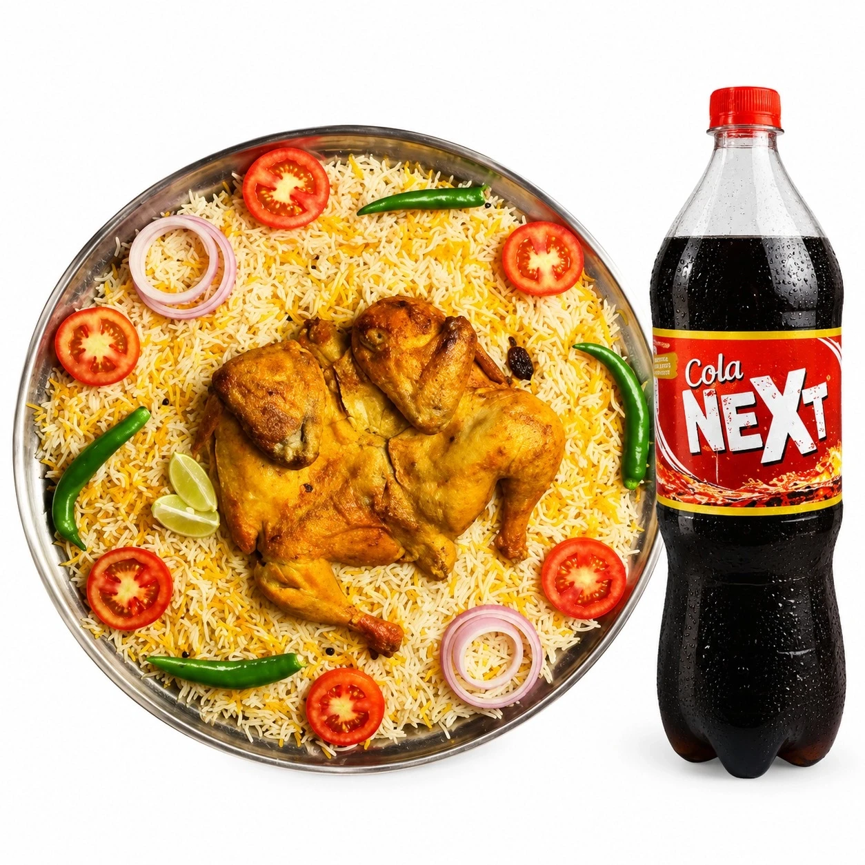 Flash Chicken Mandi Full & Next Cola 1.5L