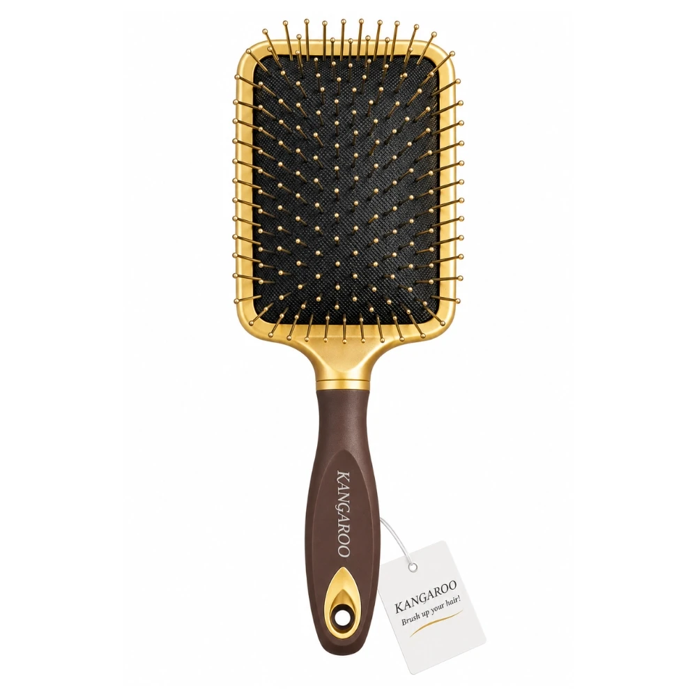Kangaroo Rectangular Paddle Hair Brush 8588-CD