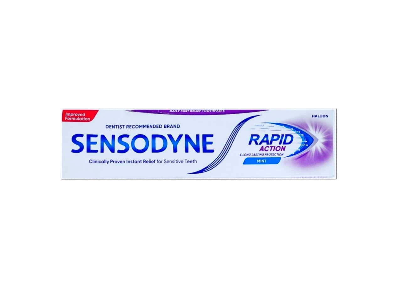 Sensodyne Rapid Action & Long Lasting Protection Mint Toothpaste 100gm