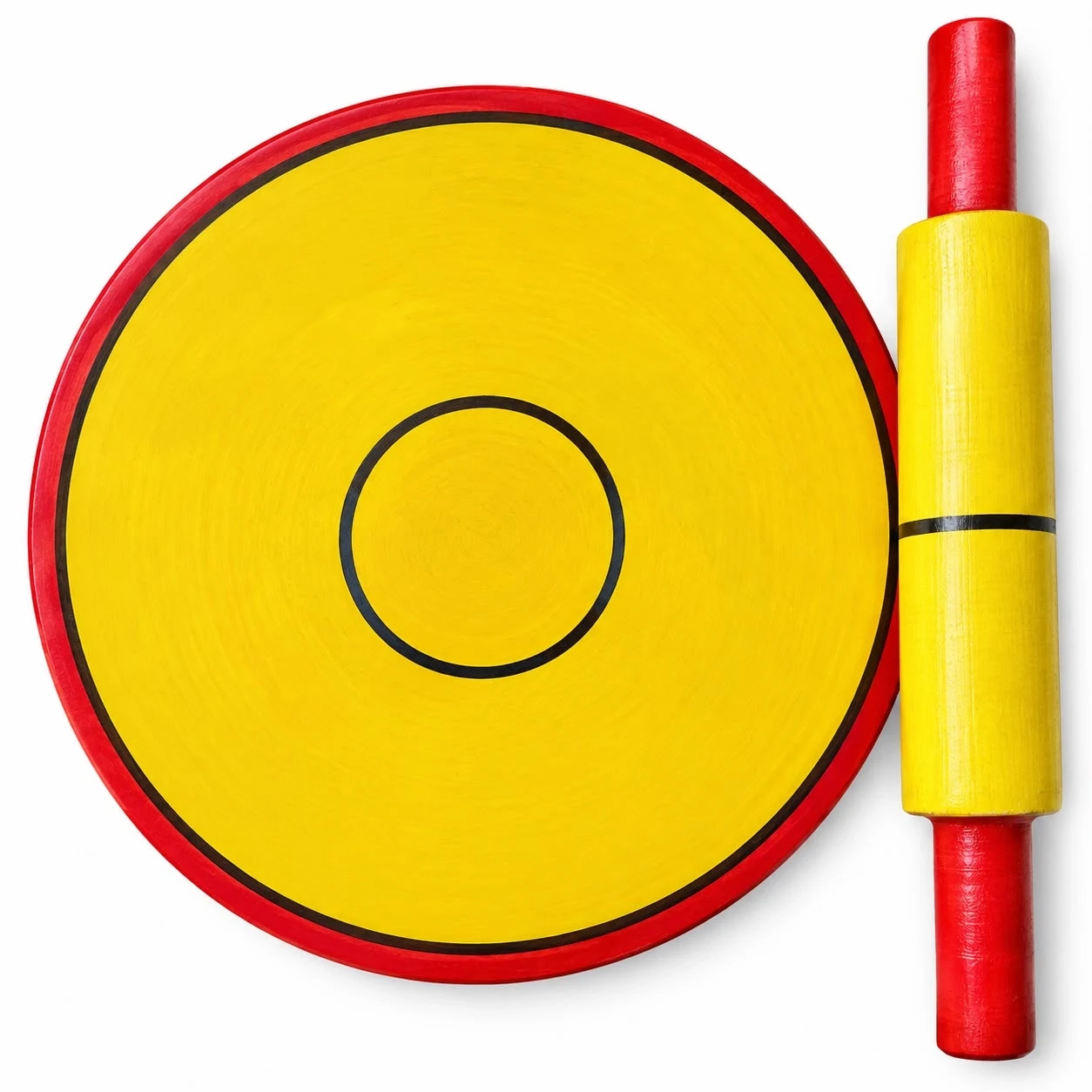Wooden Chakla Belna