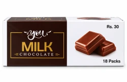 You Milk Chocolate Rs. 30 – 18 Packs