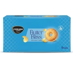 Cookania Butter Bliss  Rich Butter Cookies 6 Packs