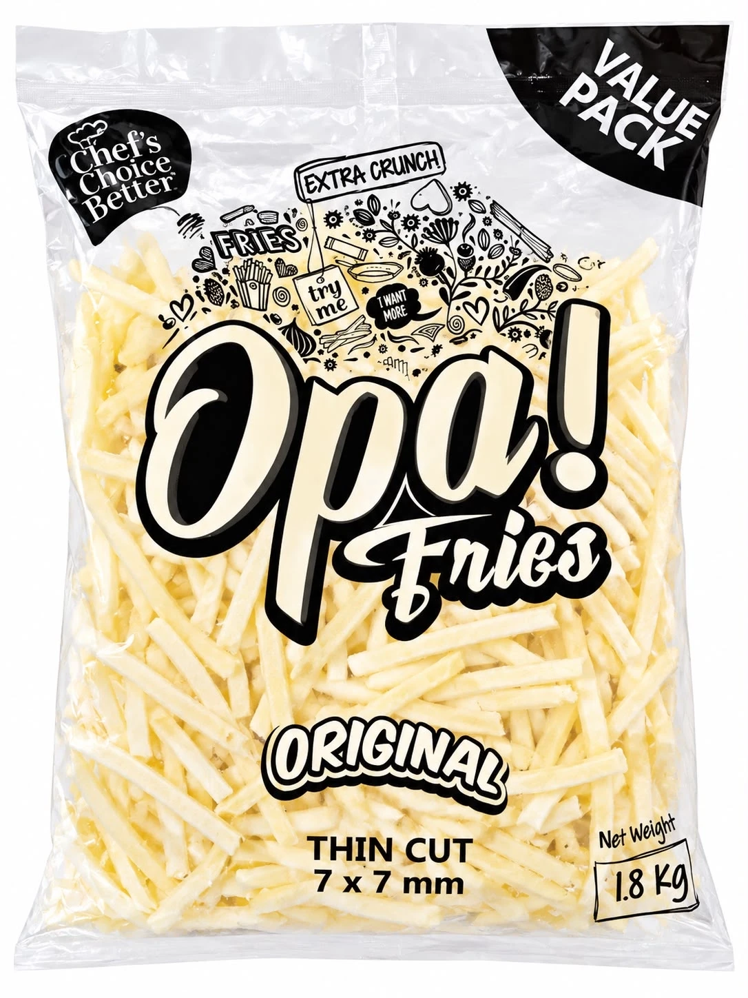 Opa Fries Orignal 1.8kg