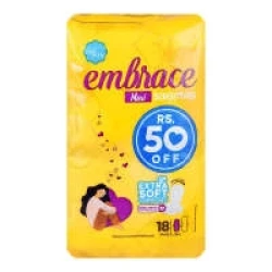Embrace Sensitives Maxi Long Pads 18-Pads