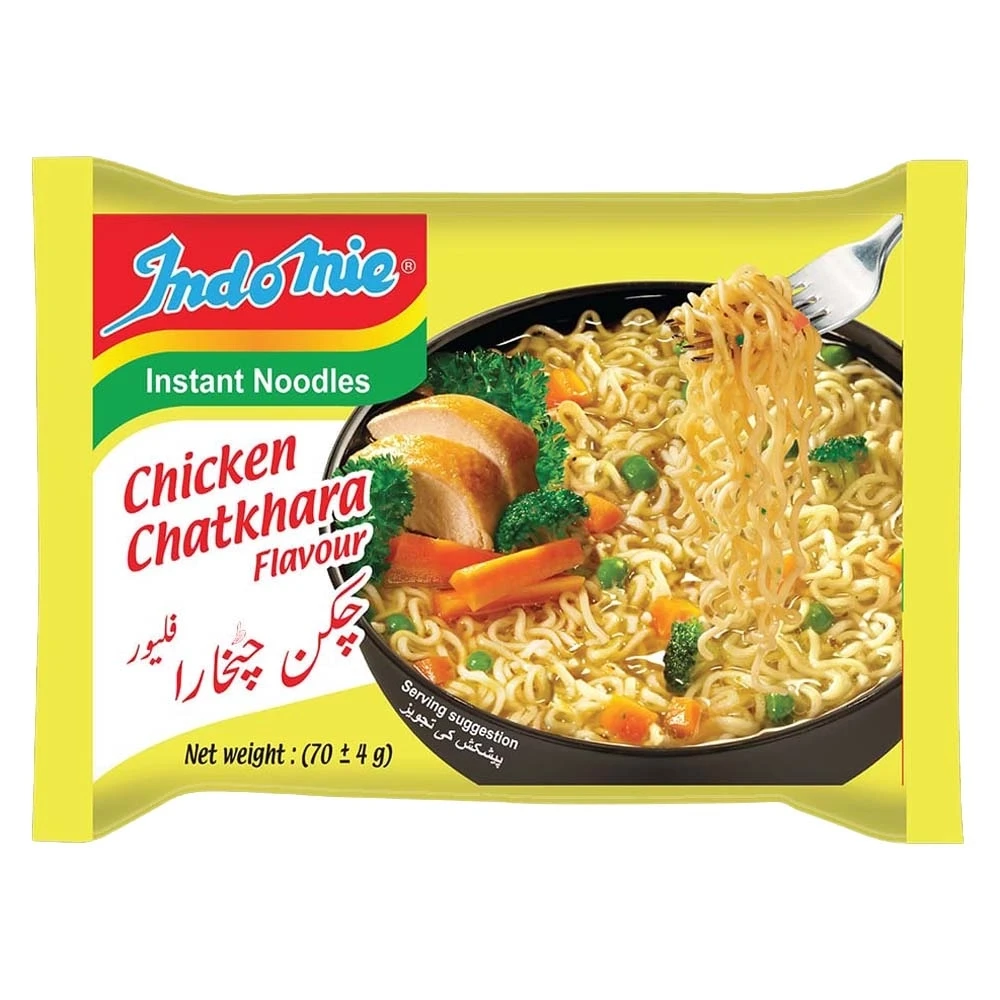 Indomie Chicken Chatkhara Flavour Instant Noodles 70gm