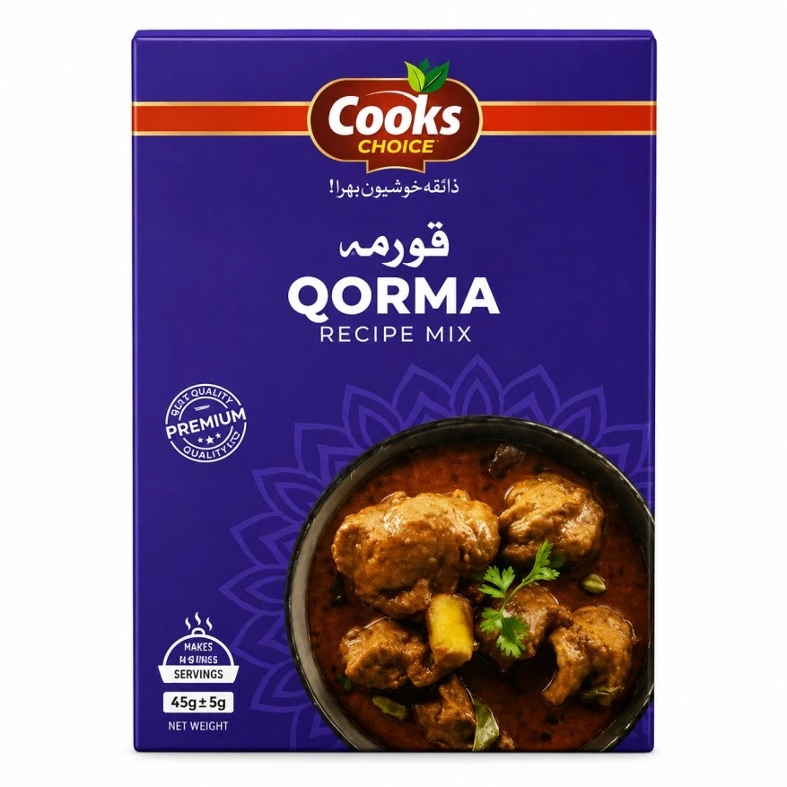 Cooks Choice Qorma Recipe Mix 50g