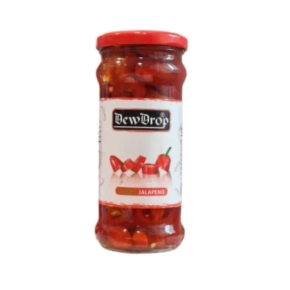 Dew Drop Sliced Jalapeno Pepper 370gm