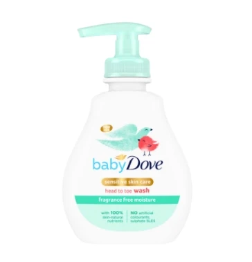 Dove Baby Head To Toe Wash Rich Moisture 200ml