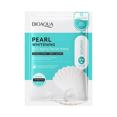 Bioaqua Pearl Whitening Anti Aging Facial Mask 25gm