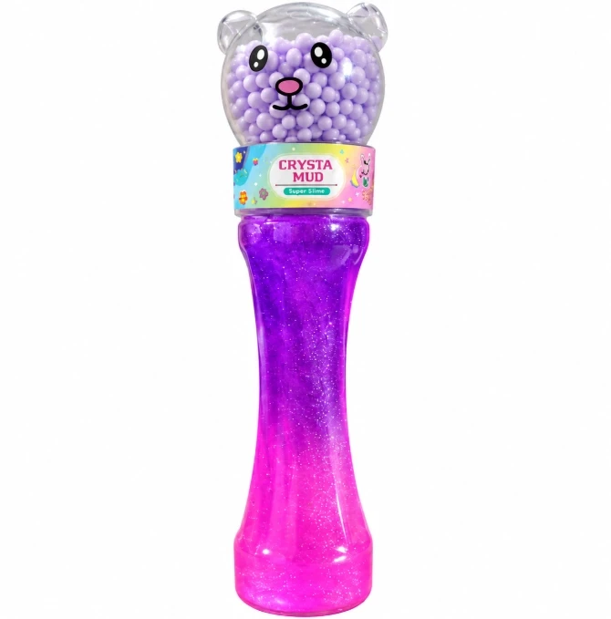 Crystal Mud Super Slime with Foam Beads