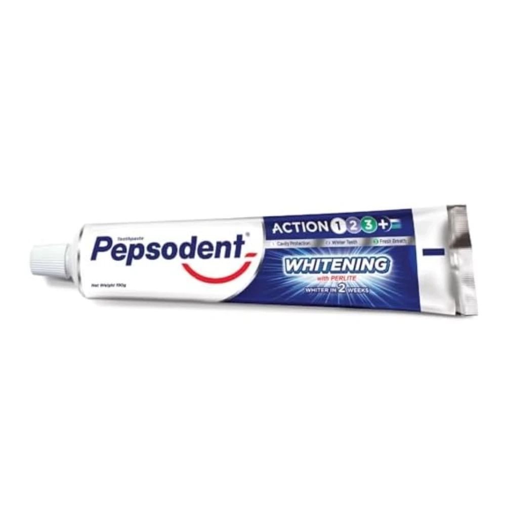 Pepsodent Action Whitening Toothpaste 190gm (Improted)