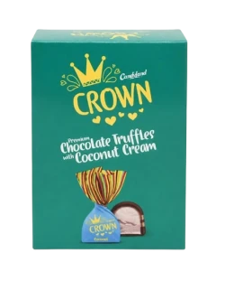 Candyland Crown Premium Chocolate Truffles with Coconut Cream 24 Pcs Box Rs 10