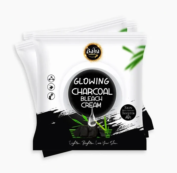 Baba Glowing Charcoal Bleach Creme Sachet