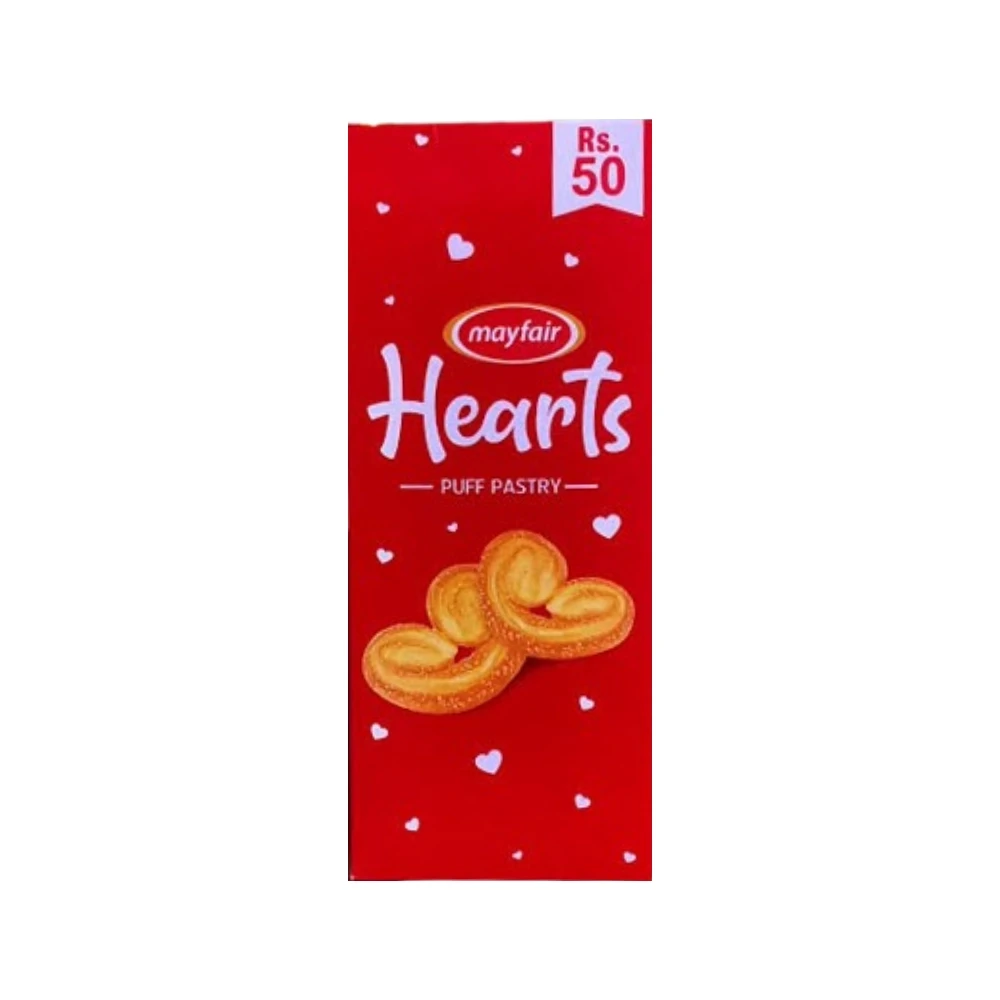Mayfair Baked Hearts Rs. 50