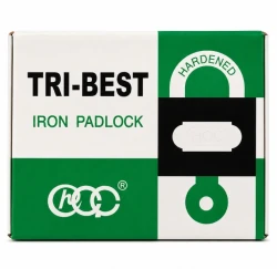 Tri--Best Hardened Iron Padlock with Keys