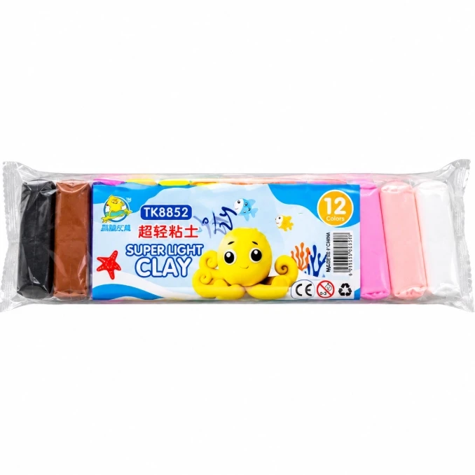 Super Light Clay 12 Colors (TK8852)