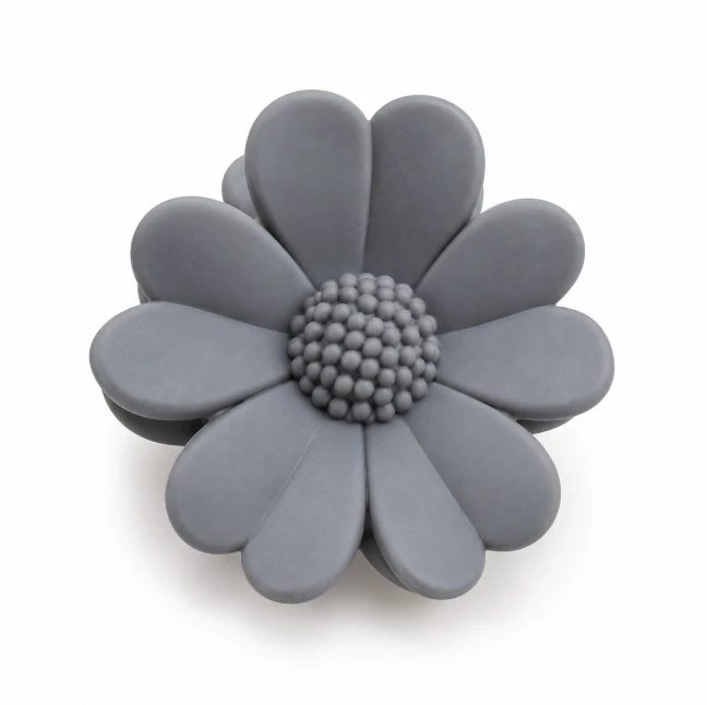 Flower Design Hair Claw Clip (Assorted Color)-