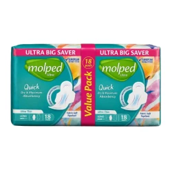 Molped Ultra Thin (Long) 18 Pads
