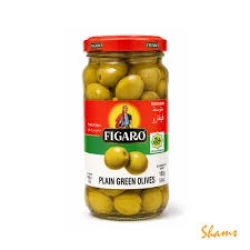 Figaro Plain Green Olives 140g