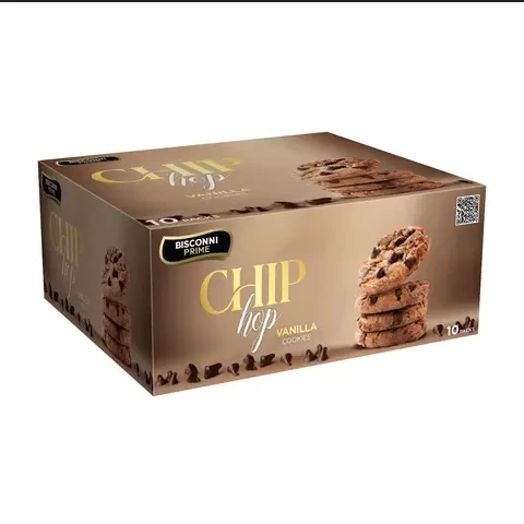 Bisconni Chip Hop Vanilla Cookies 10 Packs