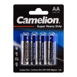 Camelion Super Heavy Duty AA Batteries 4 Pcs