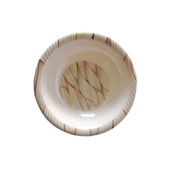 Melamine Warm Sandstone  Small Deep Plate