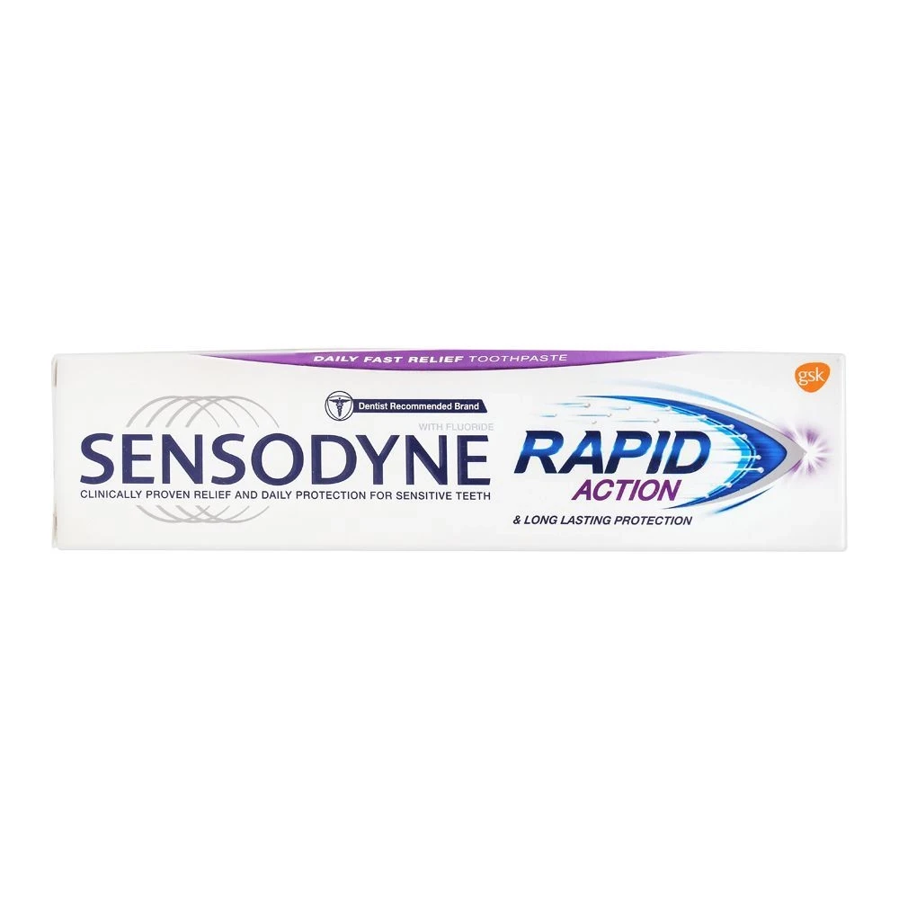 Sensodyne Rapid Action & Long Lasting Protection Mint Toothpaste 100gm