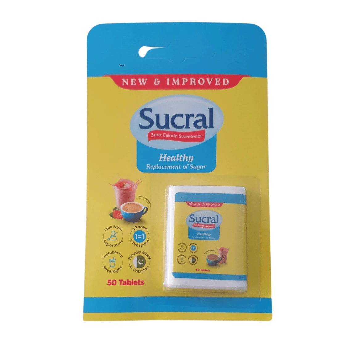 Sucral Zero Calorie Sweetener 50 Tablets