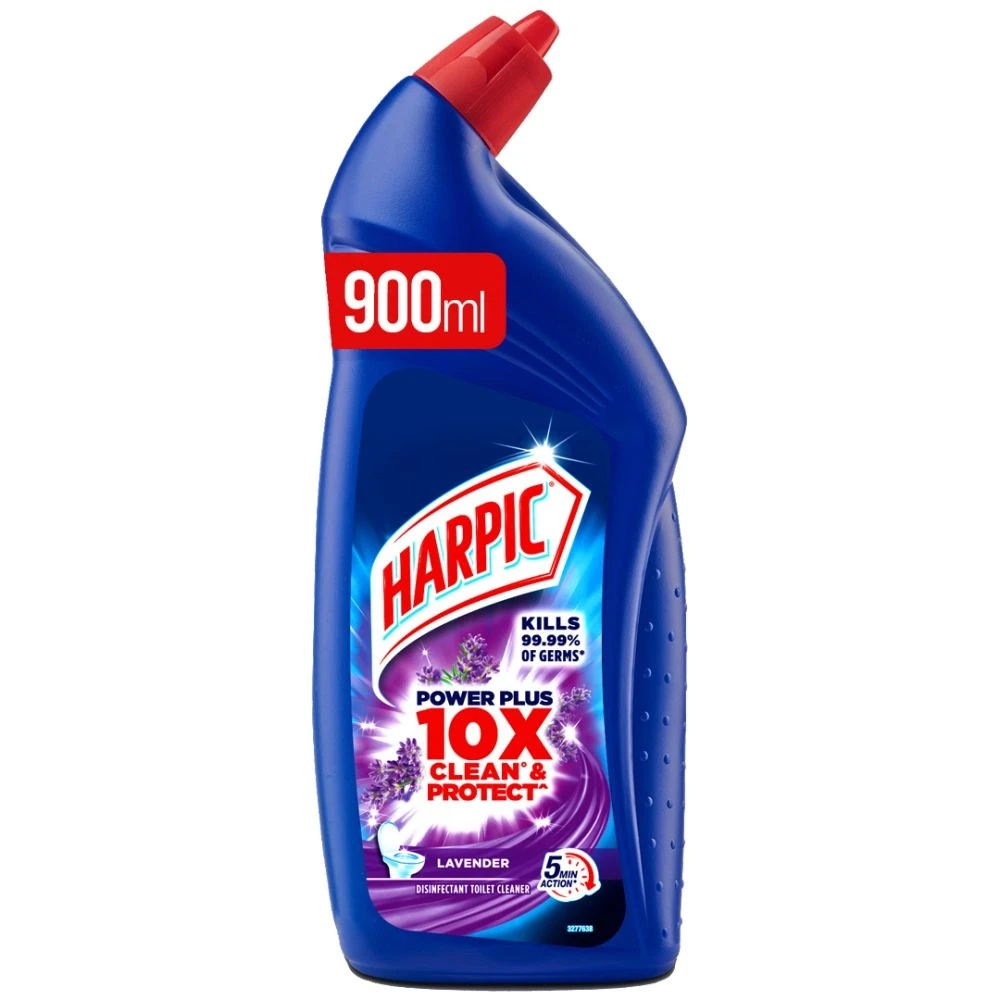 Harpic Power Plus Toilet Cleaner Lavender 900ml