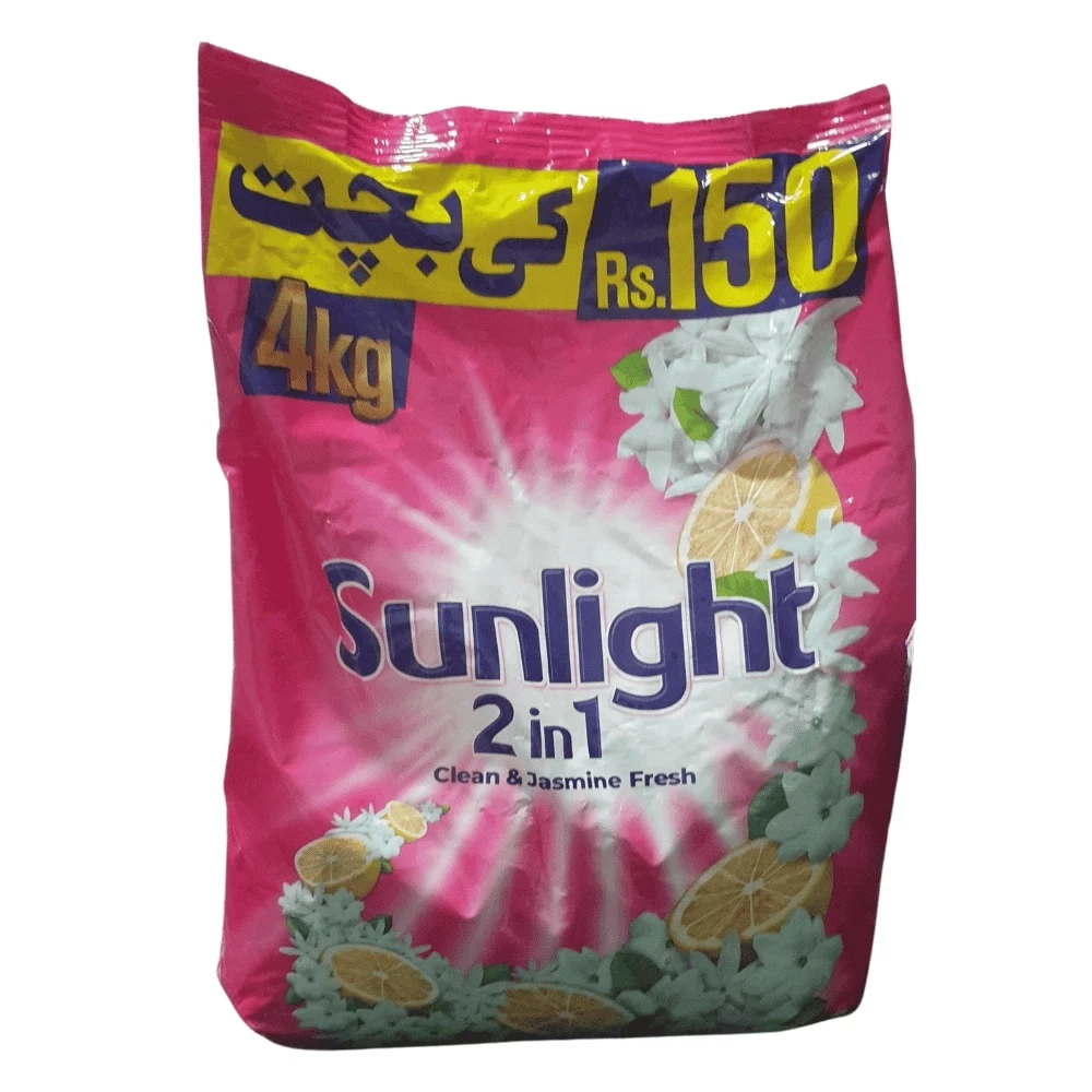 Sunlight 2 in 1 Clean & Jasmine Fresh 4kg