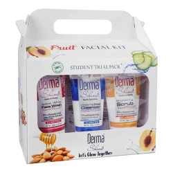 Derma Shine Fruit Facial Kit 6 Tubes x 70gm