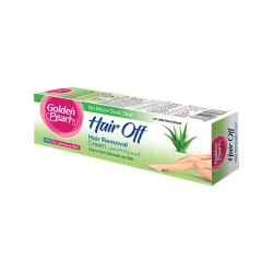 Golden Pearl Hair Off Hair Removal Cream with Aloe Vera Extract 50g