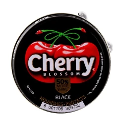Cherry Blossom Black Shoe Polish 20ml