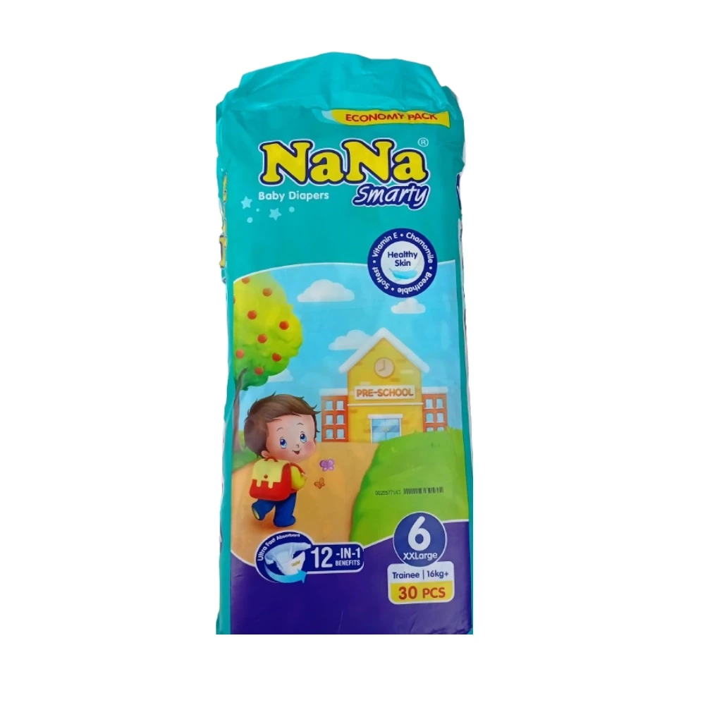 Nana Smarty Diapers Economy pack xxl Size-6 30pcs(16 +kg)